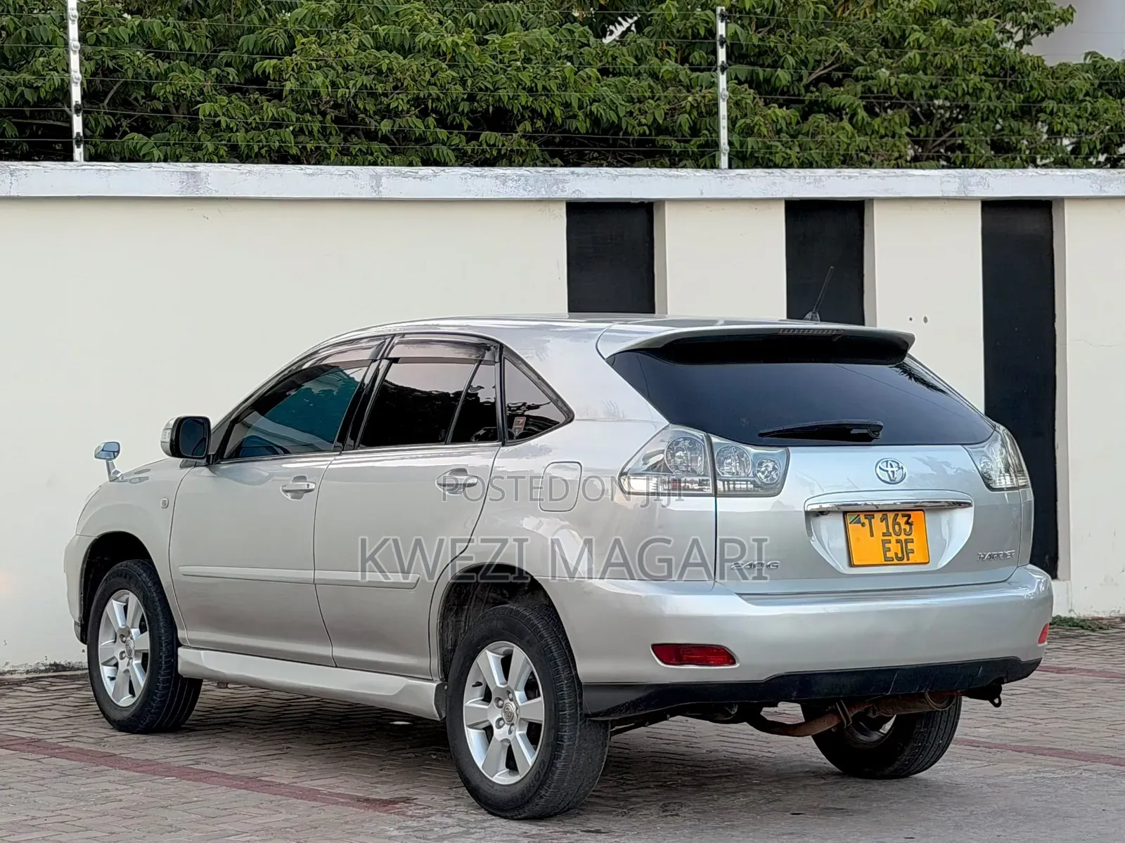Toyota Harrier 2007 Silver