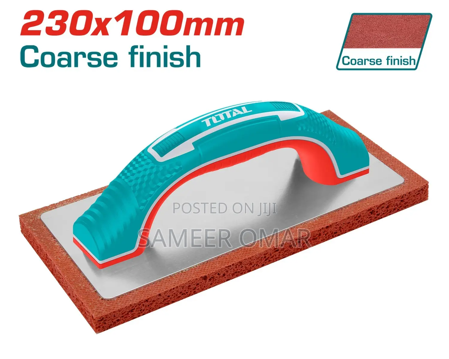 TOTAL THT – Fine Rubber Plastering Float