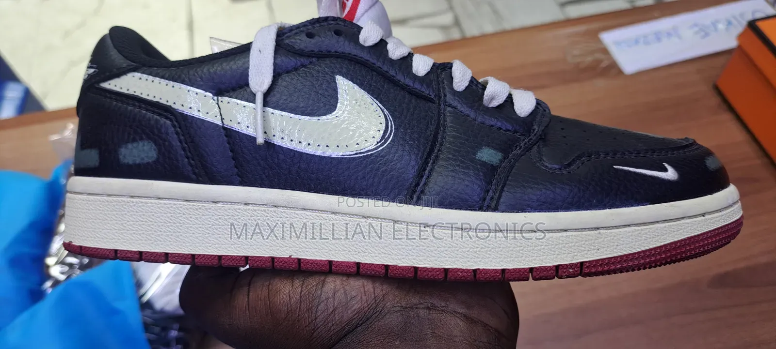 Nike Air Jordan Leather Shoes