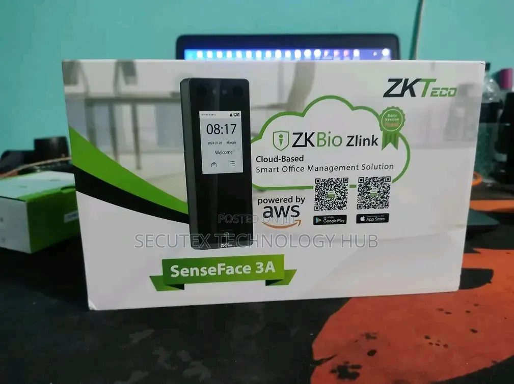 ZKTeco SenseFace 3A Multi-Biometric Access Control Terminal