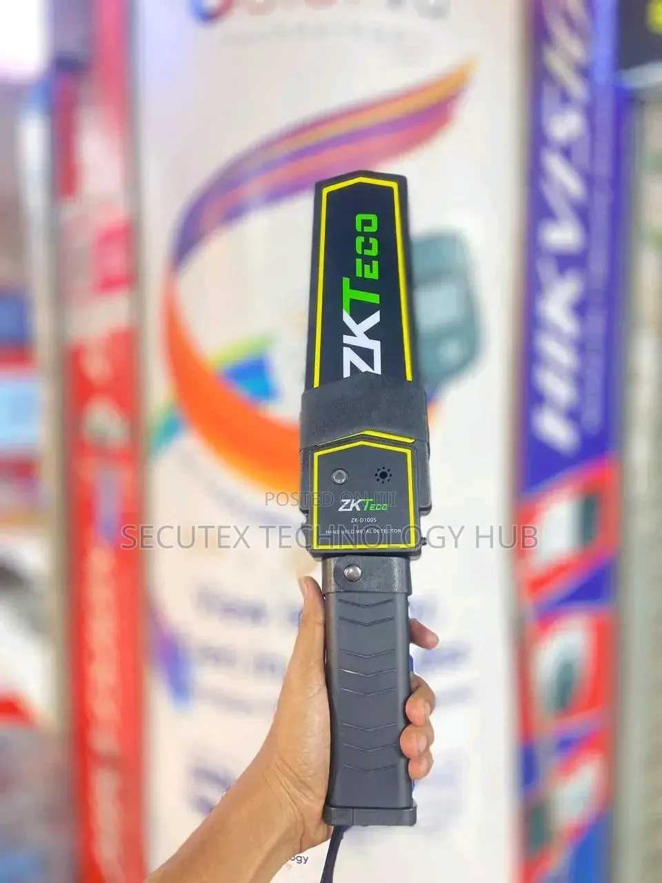 ZKTeco ZK-D100S Rechargeable Handheld Metal Detector