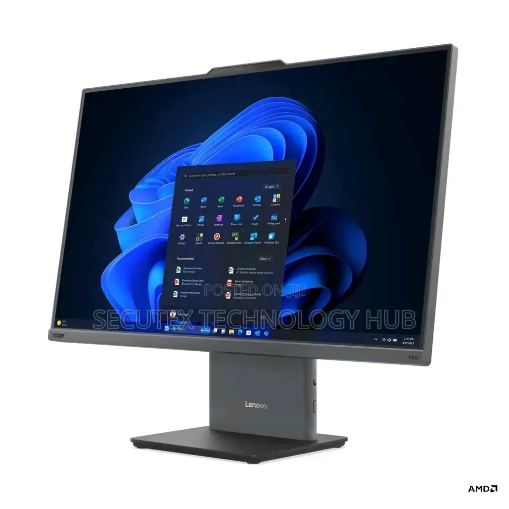New Desktop Computer Lenovo ThinkCentre 24 16GB AMD Ryzen 5 SSD 512GB