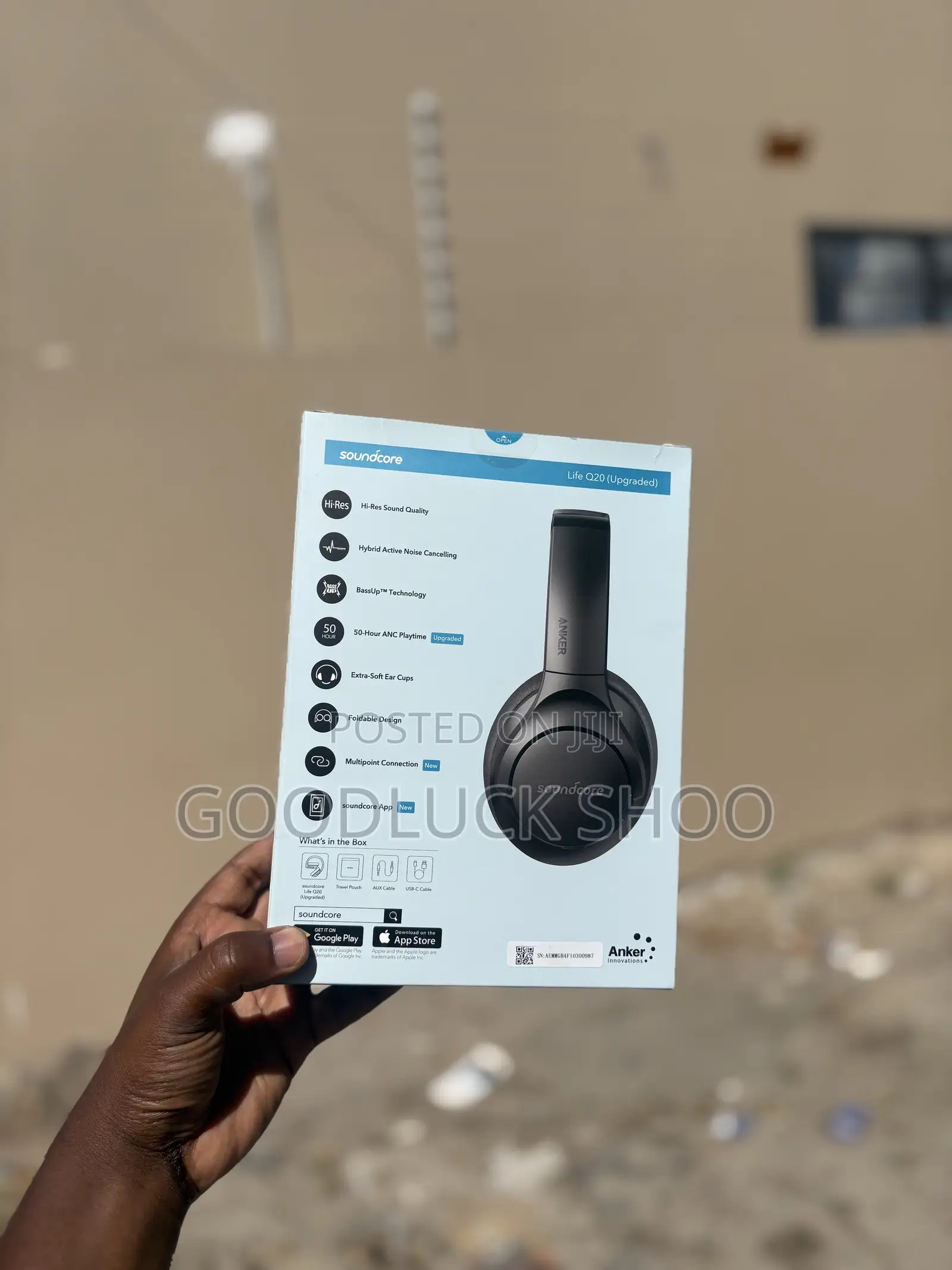 Soundcore Q20 / Life Q20 Wireless Over-Ear Headphones