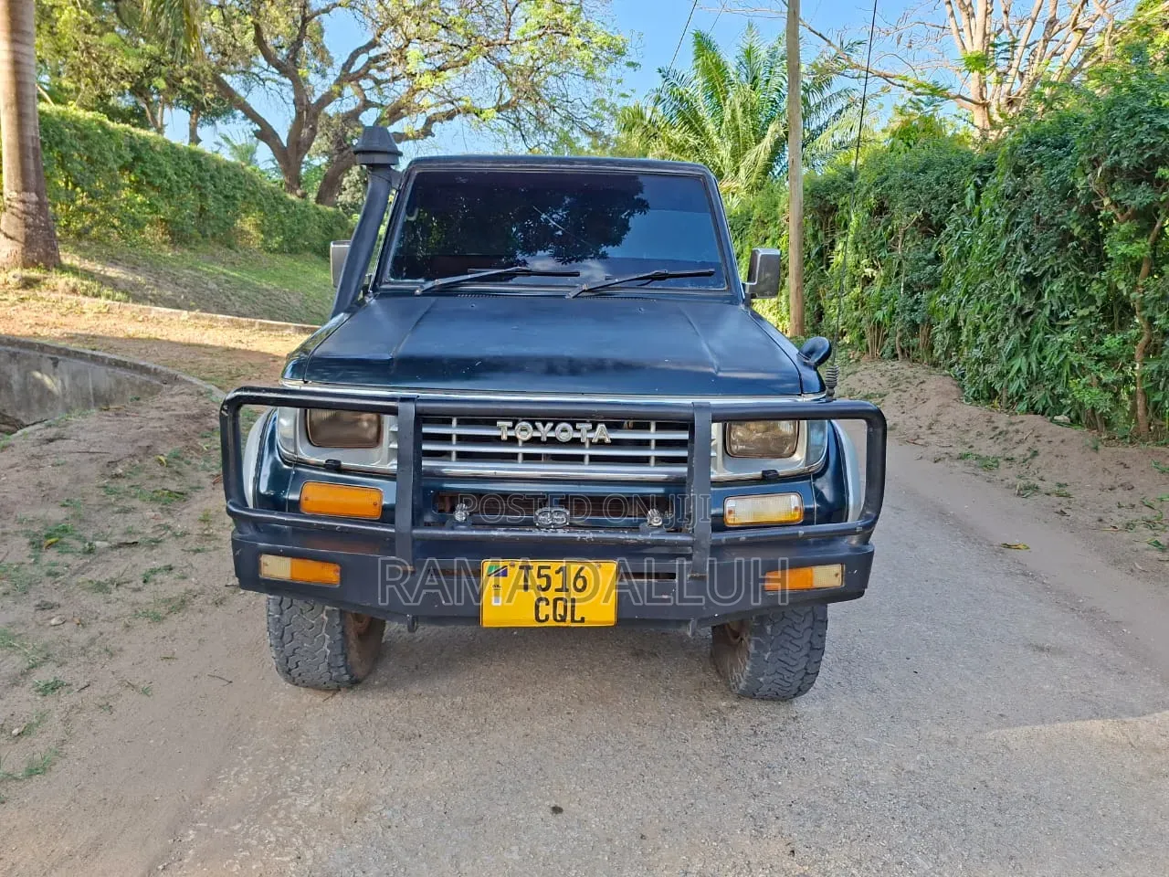 Toyota Land Cruiser 1995 Black