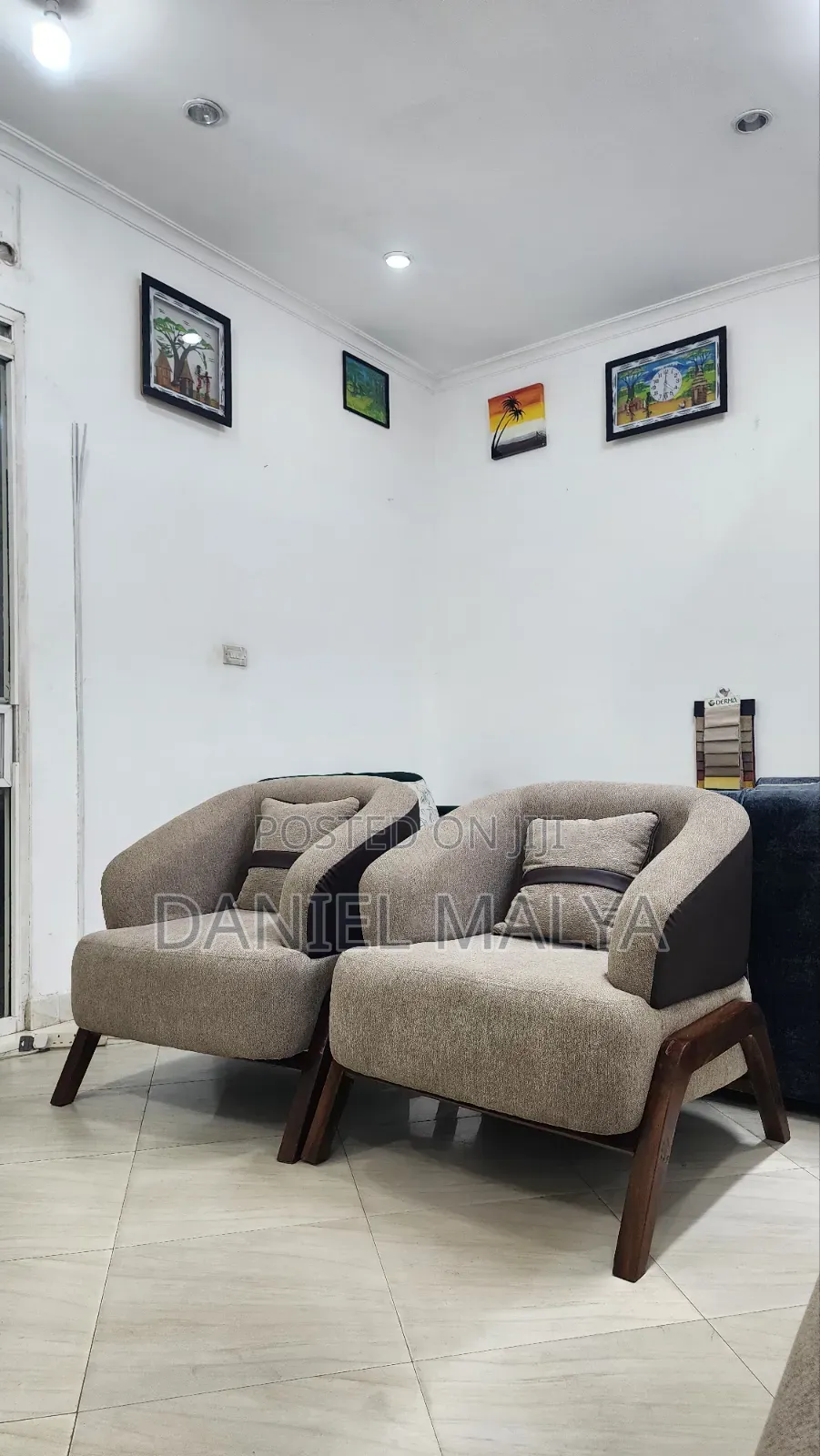 Sofa Set Watu7 Full Spring and Fiber Very Comfort Ipo Tayari
