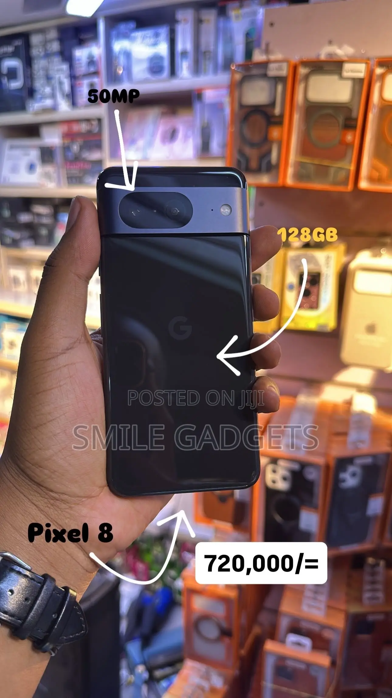 Google Pixel 8 128 GB Black