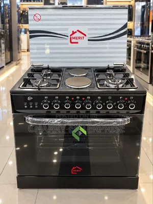 Merit Cooker 90x60 With 4 Gas Plates 2 Electric Plates & Electric Oven