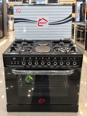 Merit Cooker 90x60 With 4 Gas Plates 2 Electric Plates & Electric Oven