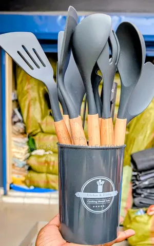 Silicon Cooking Utensil Set - Vijiko/Miiko Ya Silicon