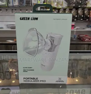 Green Lion Portable Nebulizer Pro, Ultra Quiet, Self-Cleaning Mode