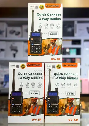 BaoFeng UV-5R Two Way Radio, 5-8km Range, Noise Reduction, Encryption