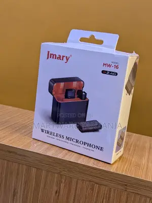 Jmary MW-16 Wireless Microphone System With 2.4GHz, Charging Case