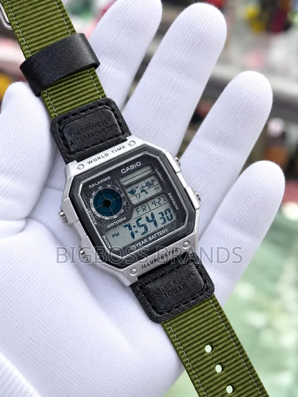 Casio Illuminator World Time 