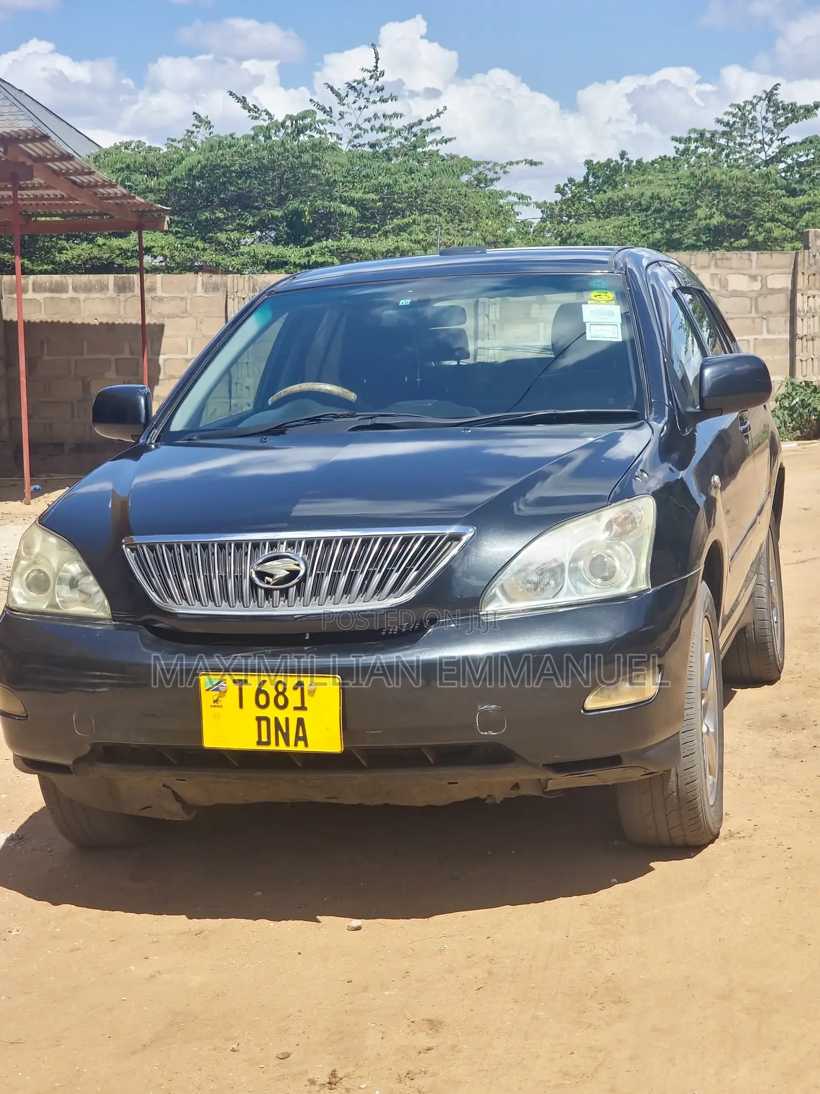 Toyota Harrier 2007 Black