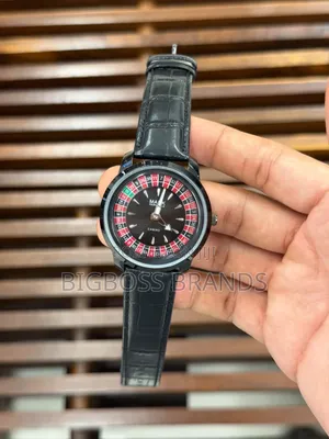 Mark Fairwhale Leather Strap Men Luxurious Watch