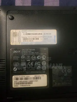 Laptop Acer Aspire 1 2GB Intel Core i3 HDD+SSD 140GB