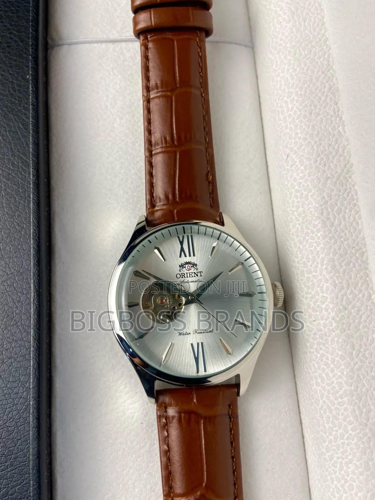 Orient Leather Strap Classic Watch
