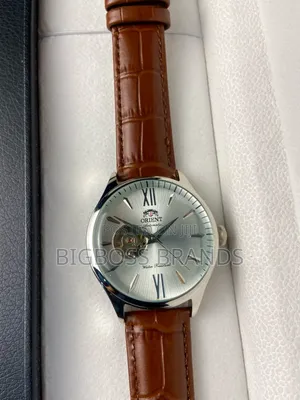 Orient Leather Strap Classic Watch