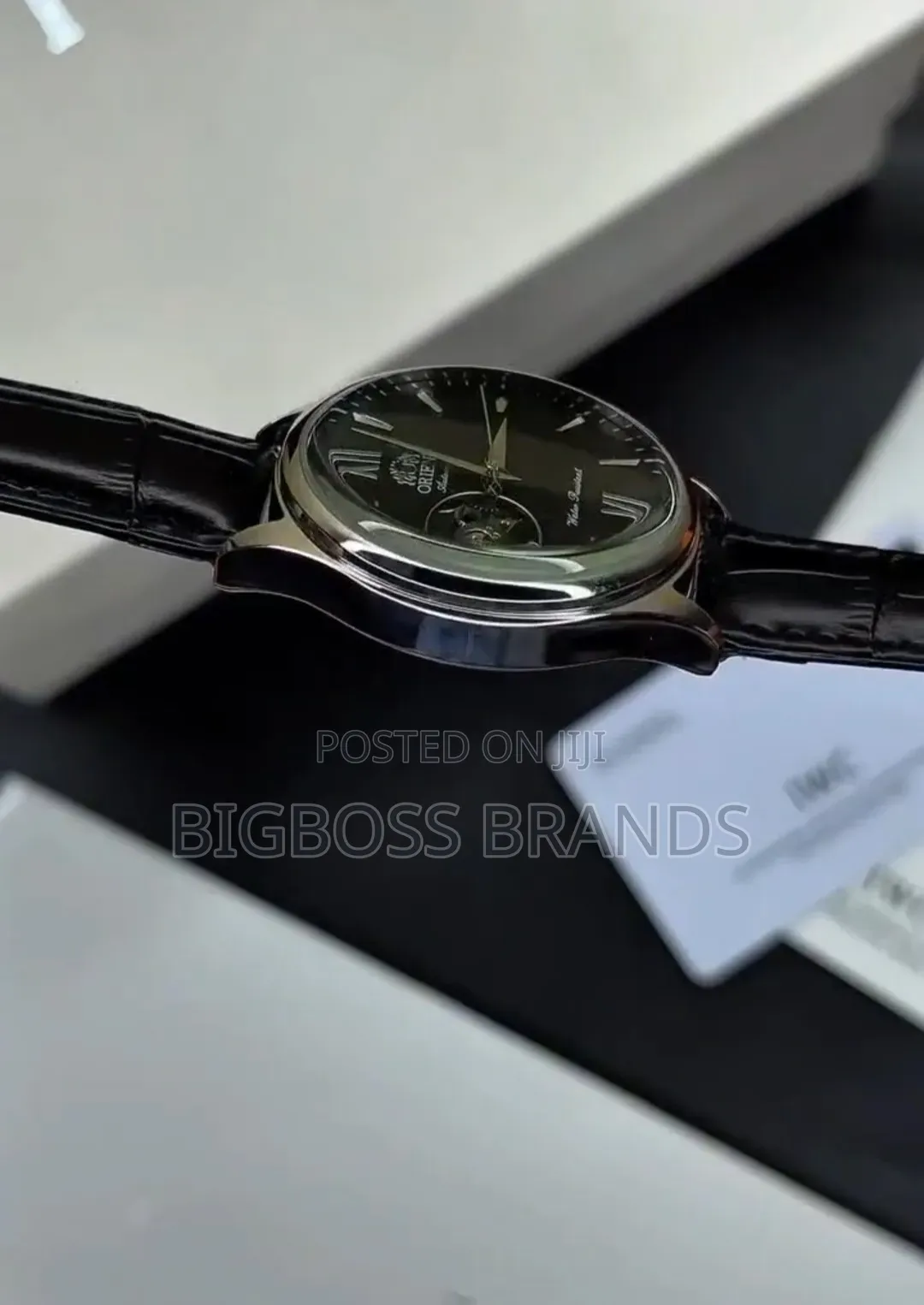 Orient Leather Strap Classic Watch