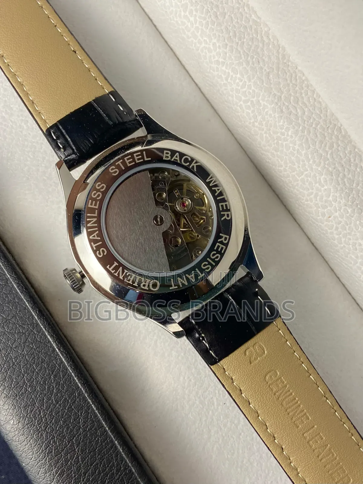 Orient Leather Strap Classic Watch