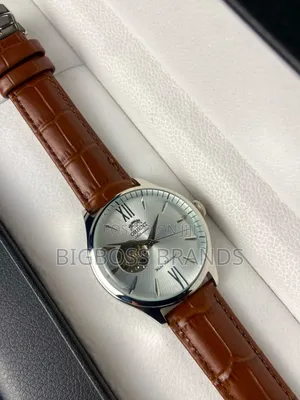 Orient Leather Strap Classic Watch