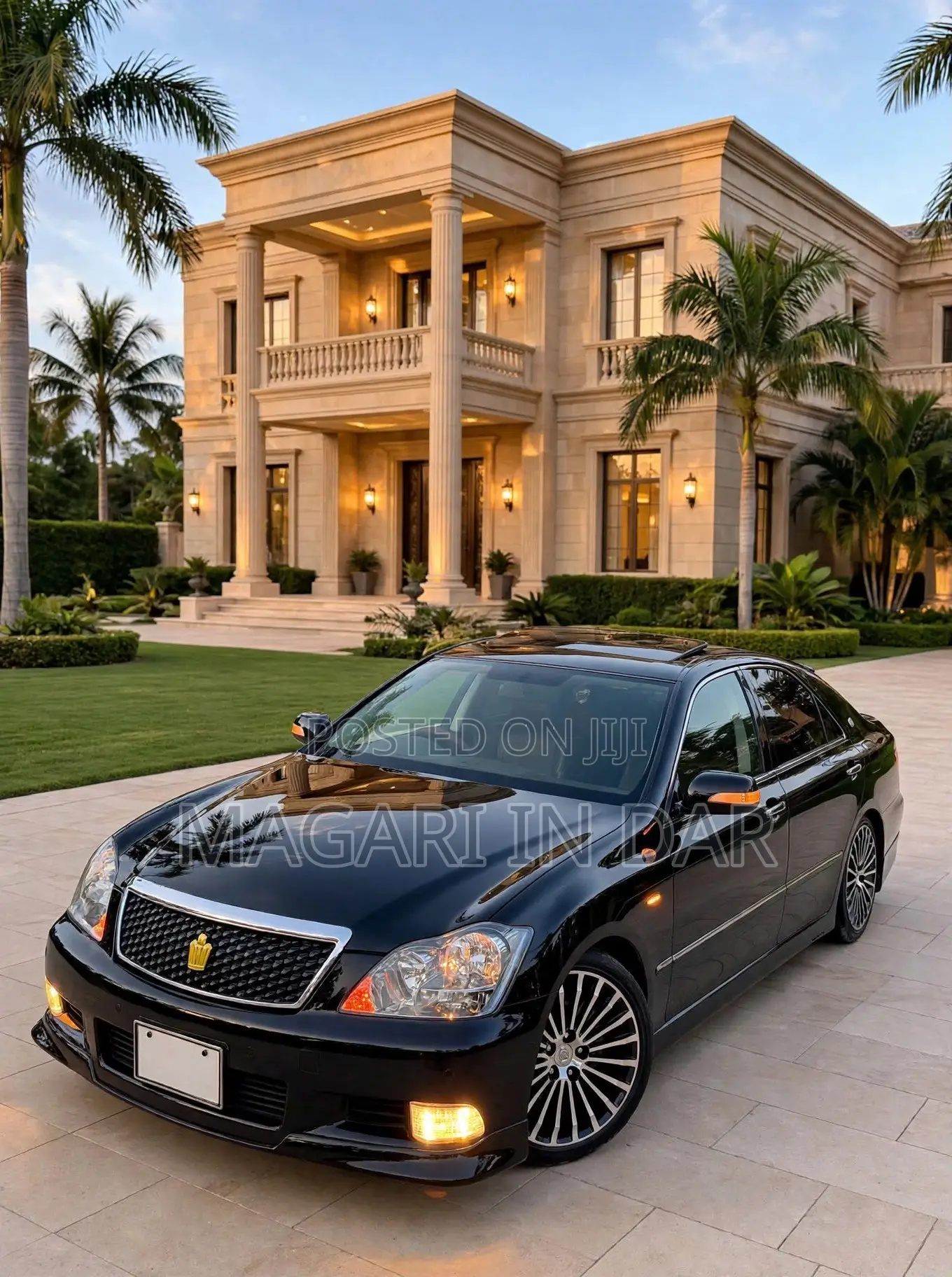 Toyota Crown 2007 Black