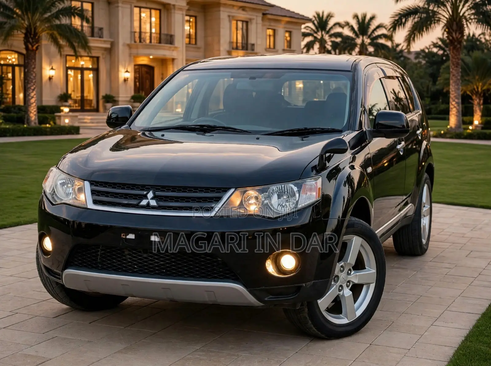 Mitsubishi Outlander 2008 Black