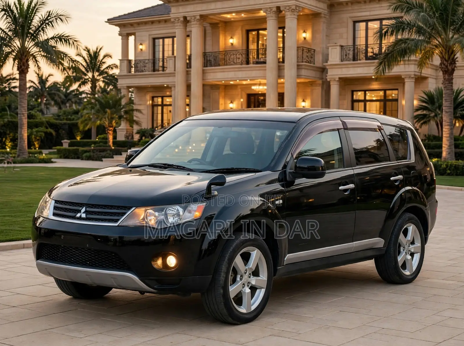 Mitsubishi Outlander 2008 Black
