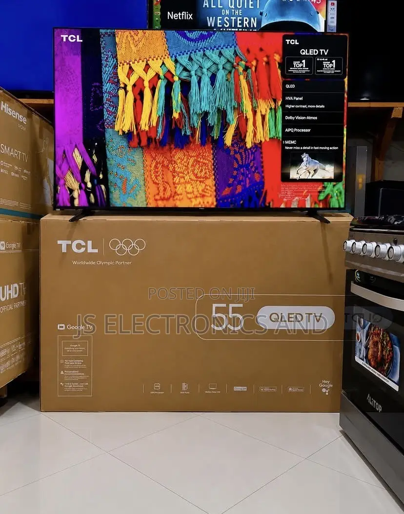 TCL 55 Inch T6D Series QLED 4K Google Smart TV