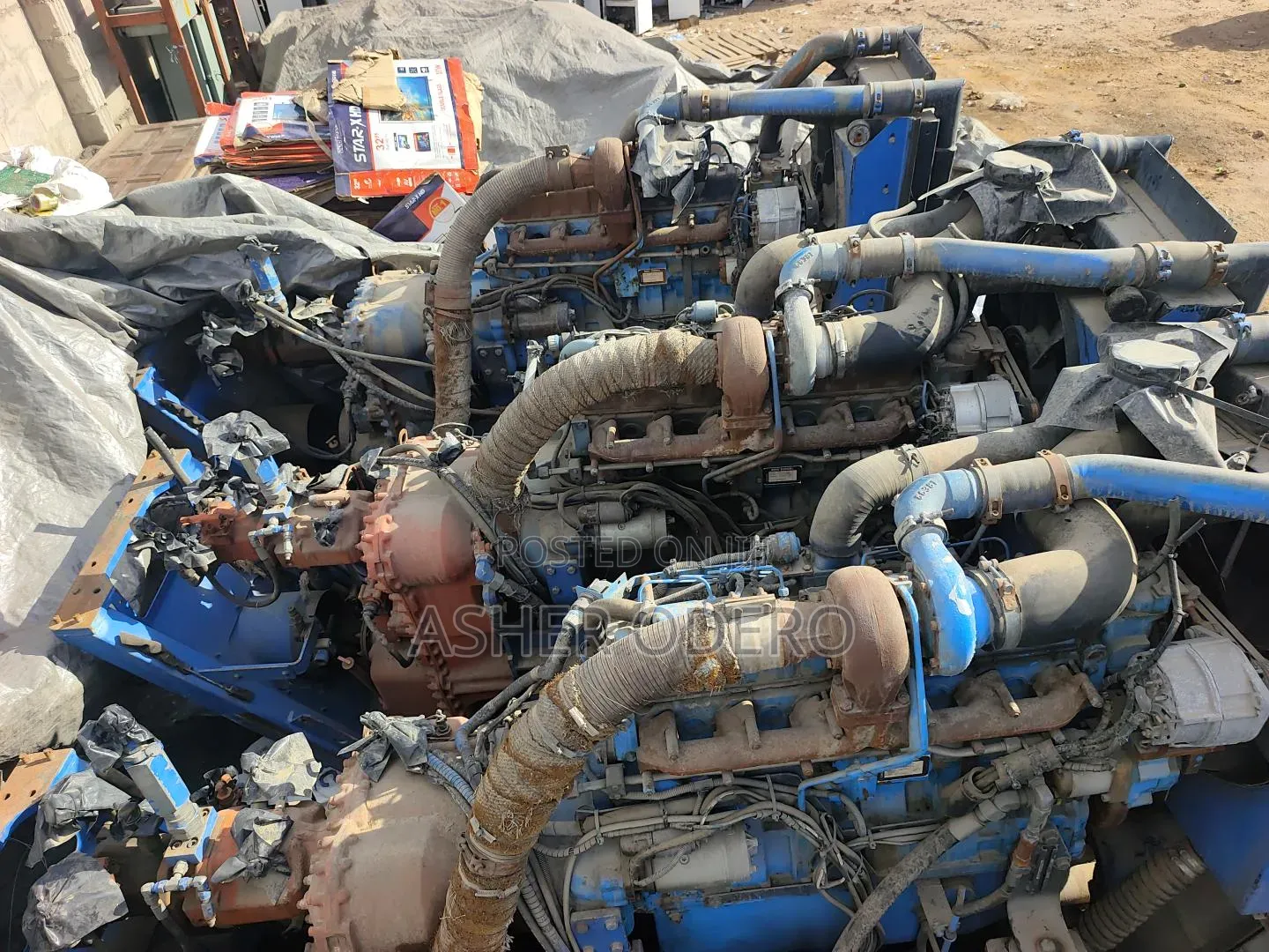 Engine & Transmission Unit for Boats & Ships:Engine Na Gearbox Ya Meli