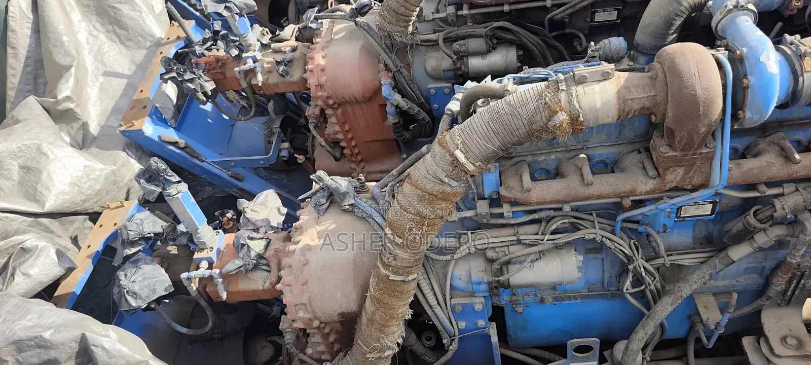 Engine & Transmission Unit for Boats & Ships:Engine Na Gearbox Ya Meli
