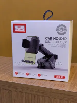 Earldom Car Holder Suction Cup for Smartphones, 360-Degree Rotation