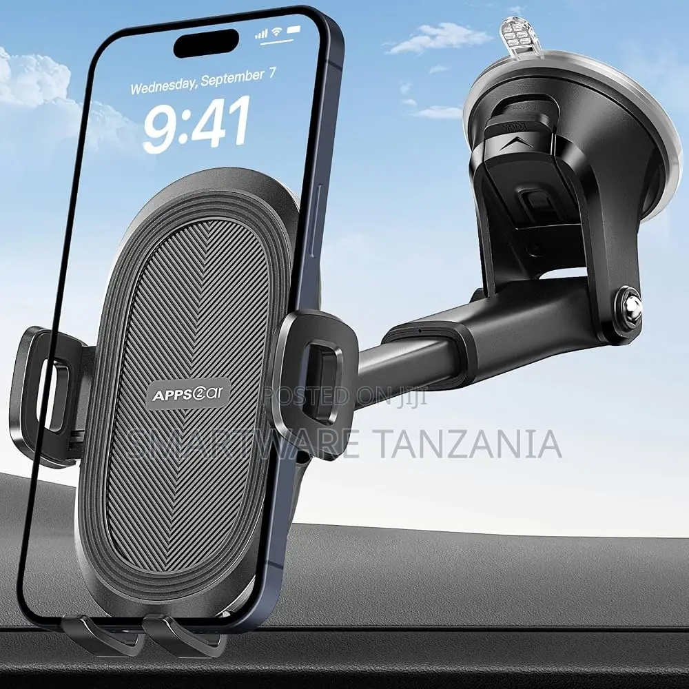 Earldom Car Holder Suction Cup for Smartphones, 360-Degree Rotation