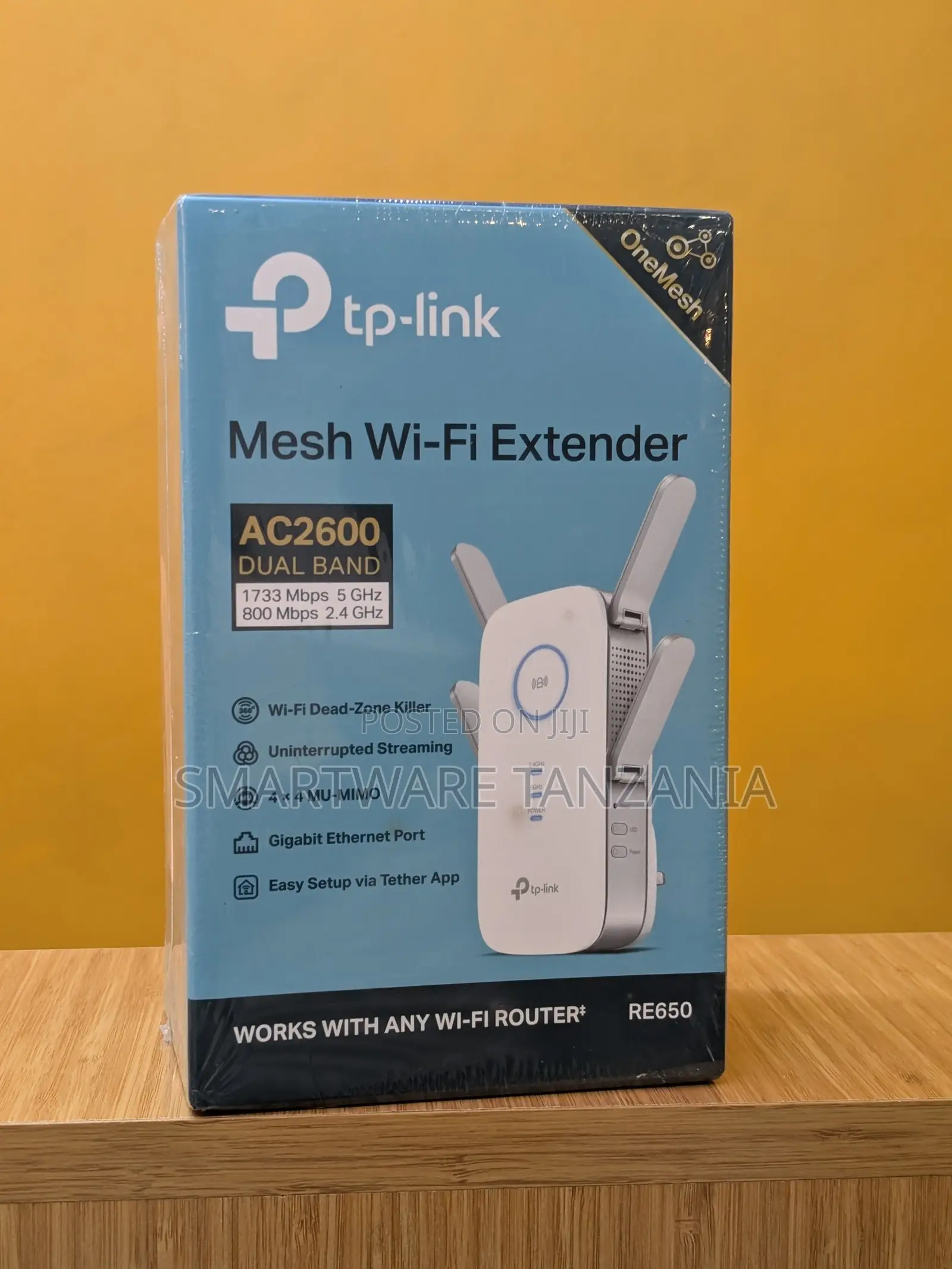 TP-Link AC2600 Dual Band Mesh Wi-Fi Extender, Gigabit Ethernet Port