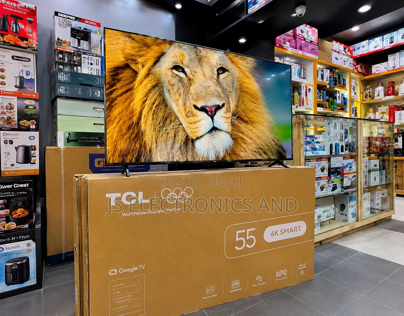 TCL Inch 55 Smart 4K Google TV With Voice Control Remote