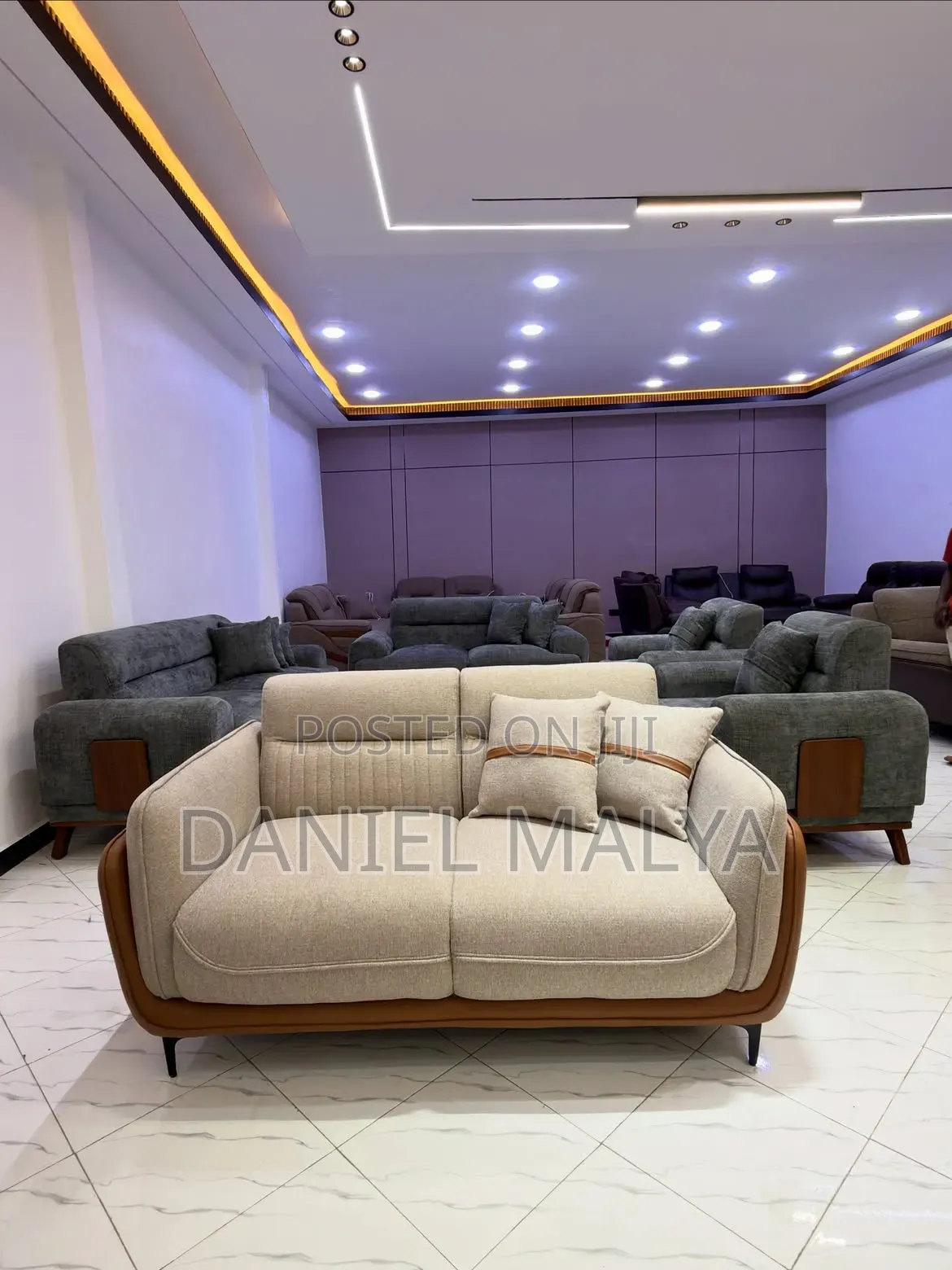 Sofa Set Kali Ya Kaijanja Fahari Ya Sebule Yako