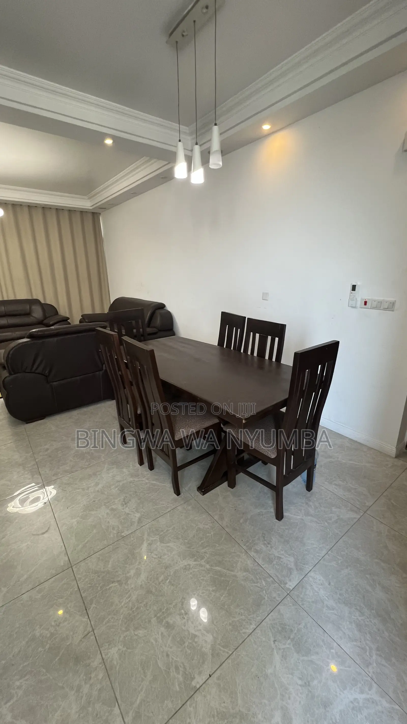 Furnished 3bdrm Apartment in Mikocheni for rent
