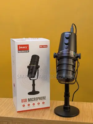 Jmary USB Microphone MC-PW12, Cardioid, Volume Control, Plug-and-Play