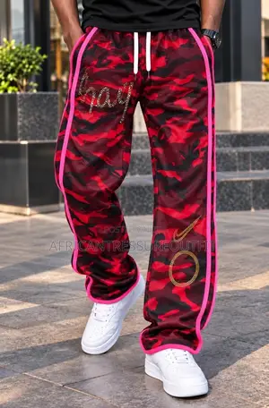 Camo Stripe Street Sweatpants Premium Collection | Buy Now