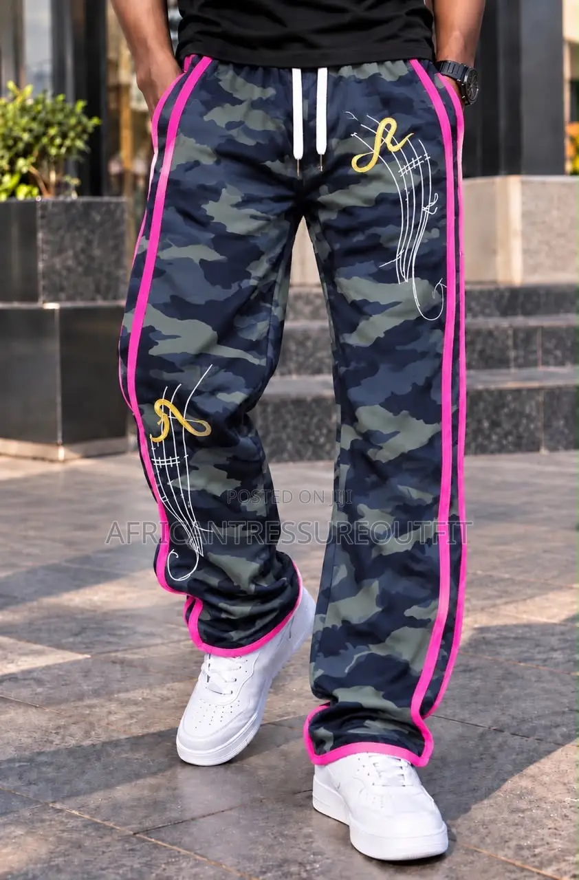 Camo Stripe Street Sweatpants Premium Collection | Buy Now