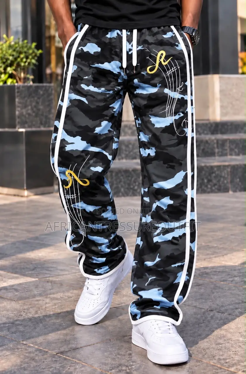 Camo Stripe Street Sweatpants Premium Collection | Buy Now