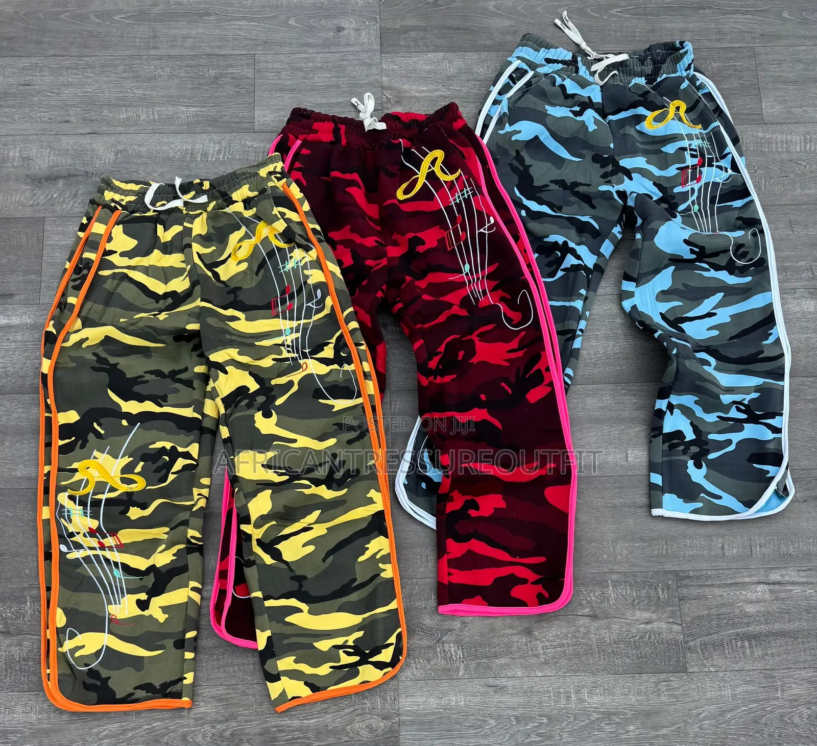 Camo Stripe Street Sweatpants Premium Collection | Buy Now