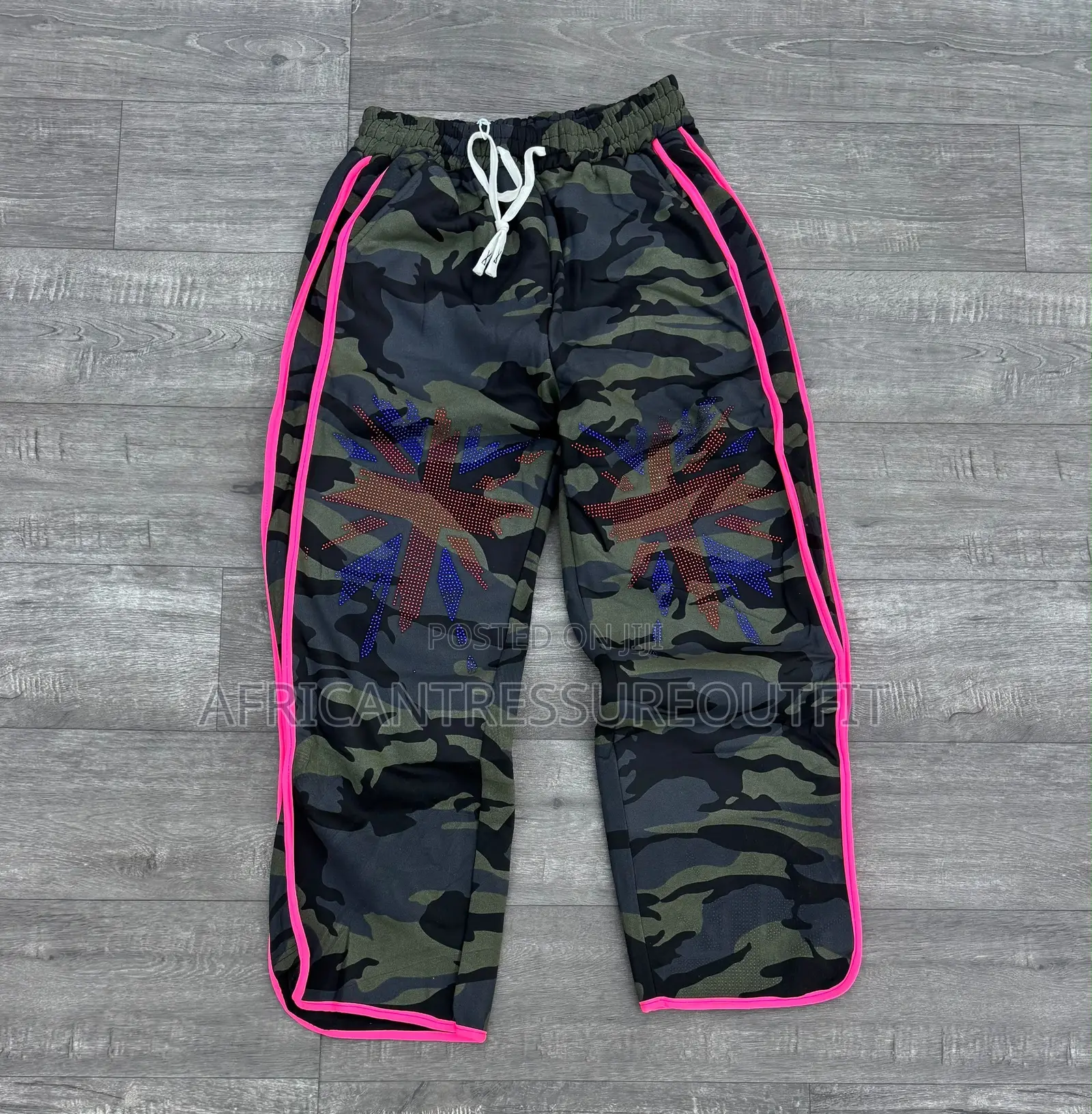 Camo Stripe Street Sweatpants Premium Collection | Buy Now