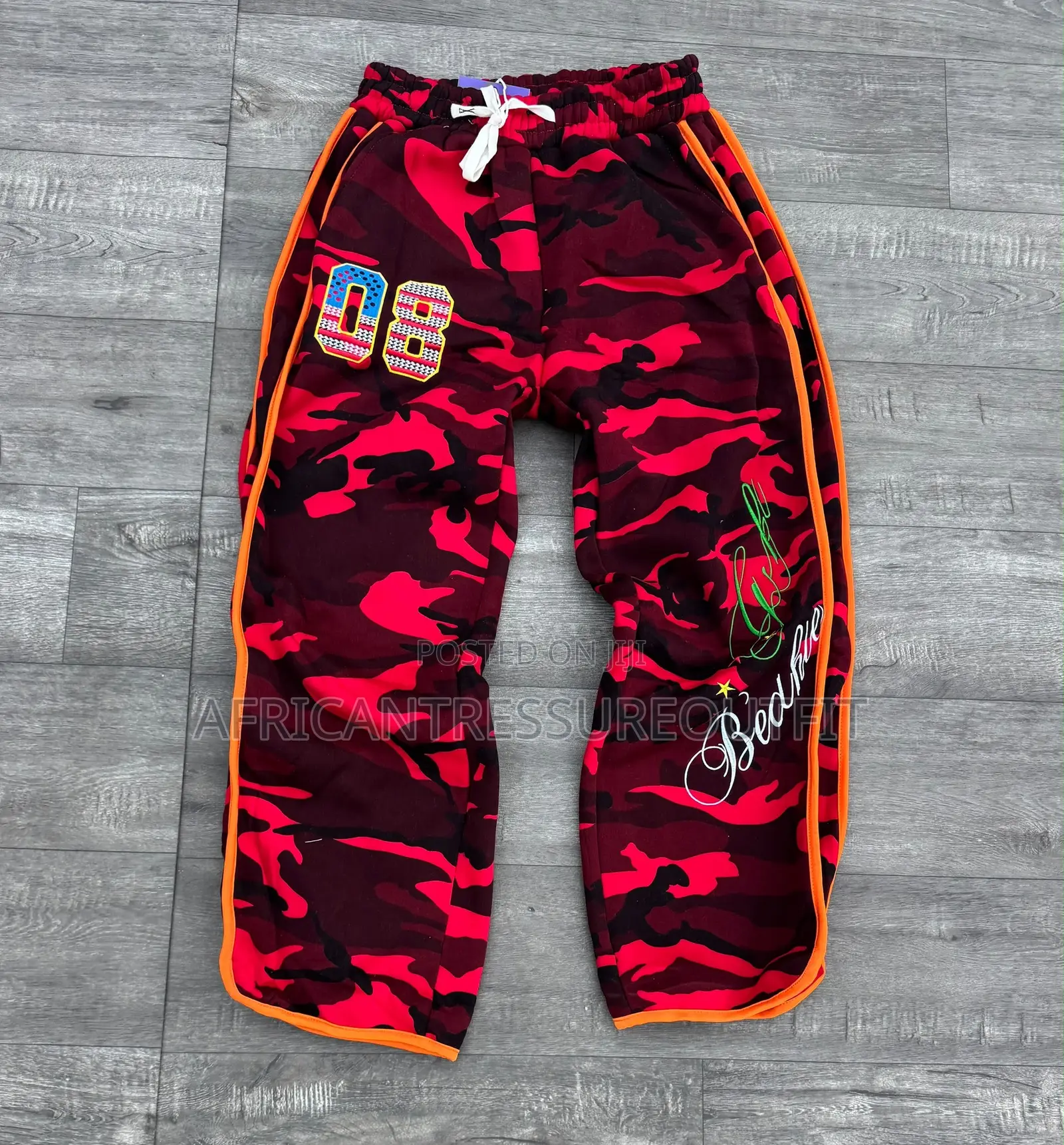 Camo Stripe Street Sweatpants Premium Collection | Buy Now