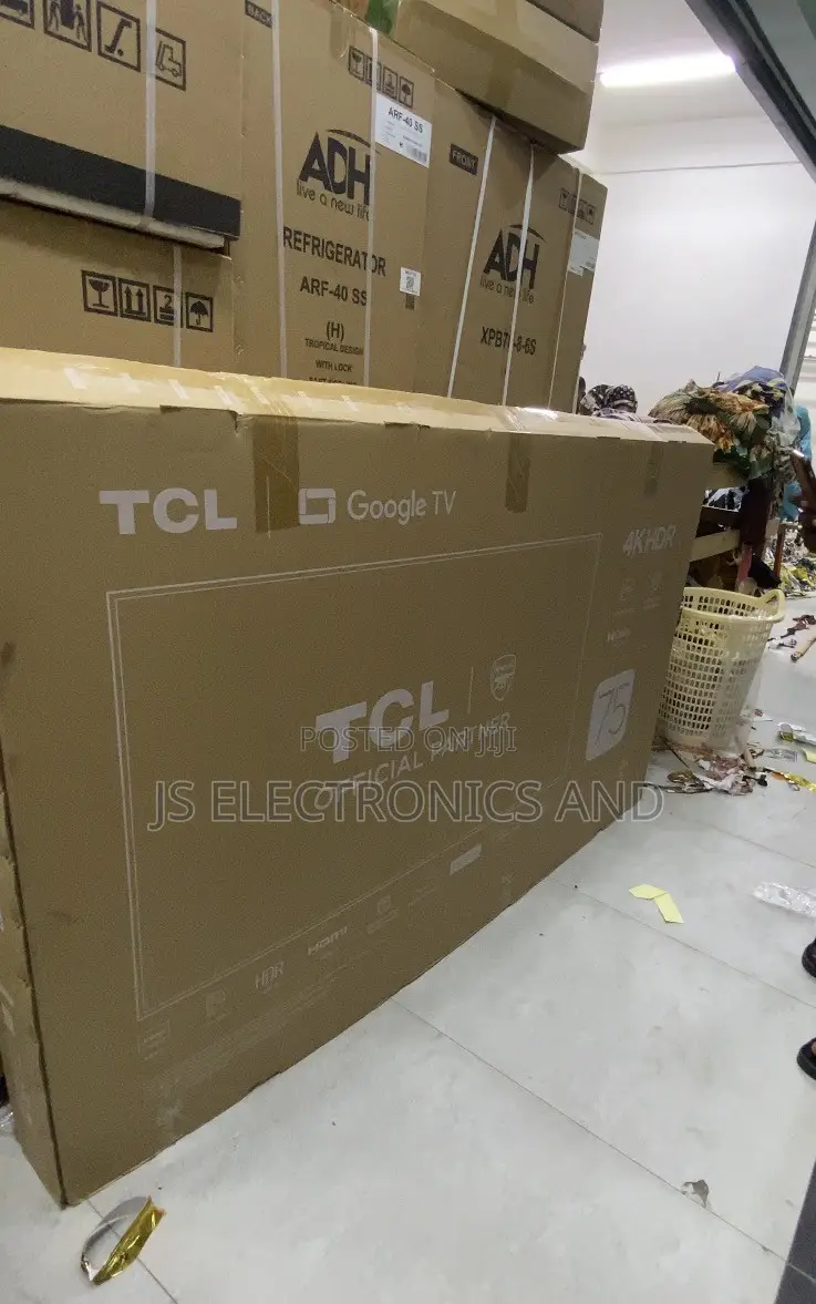 TCL Inch 75 Smart 4K Google TV With Wall Braket