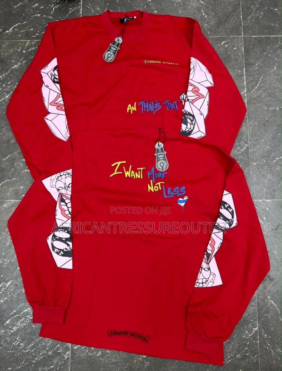 Chrome Heart and Saint Yanity Casual Longsleeve Tshirts | Buy Now