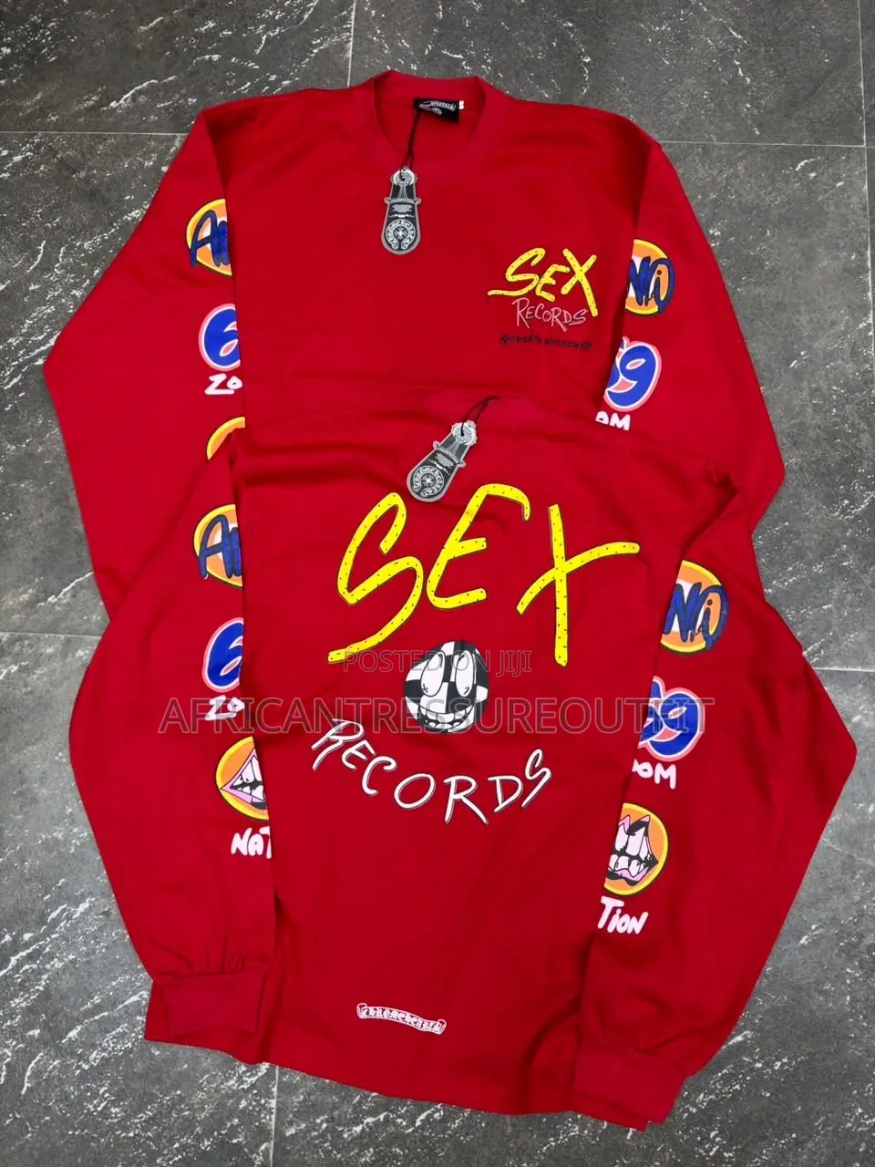 Chrome Heart and Saint Yanity Casual Longsleeve Tshirts | Buy Now