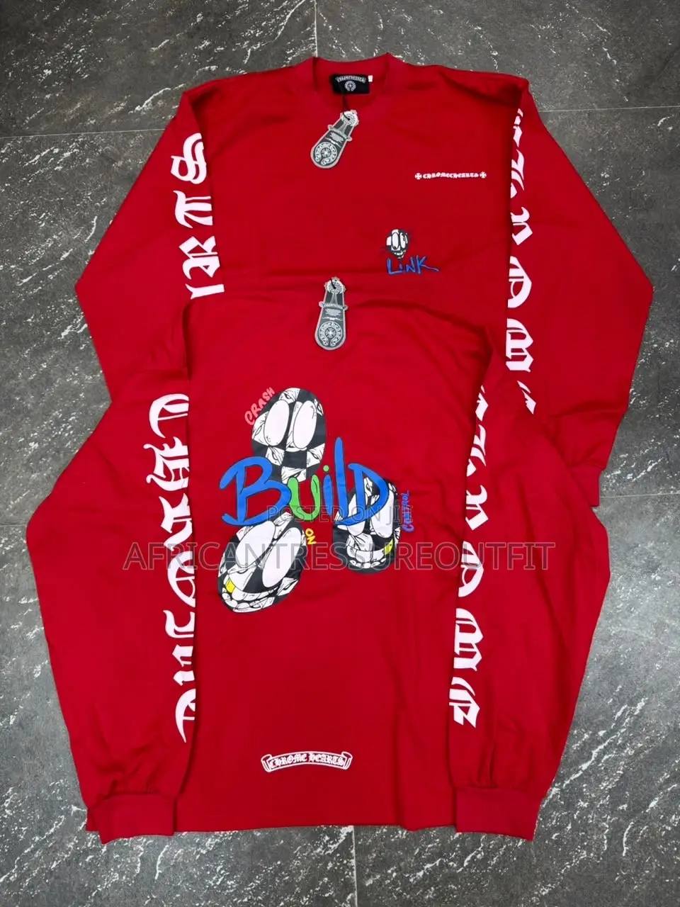 Chrome Heart and Saint Yanity Casual Longsleeve Tshirts | Buy Now