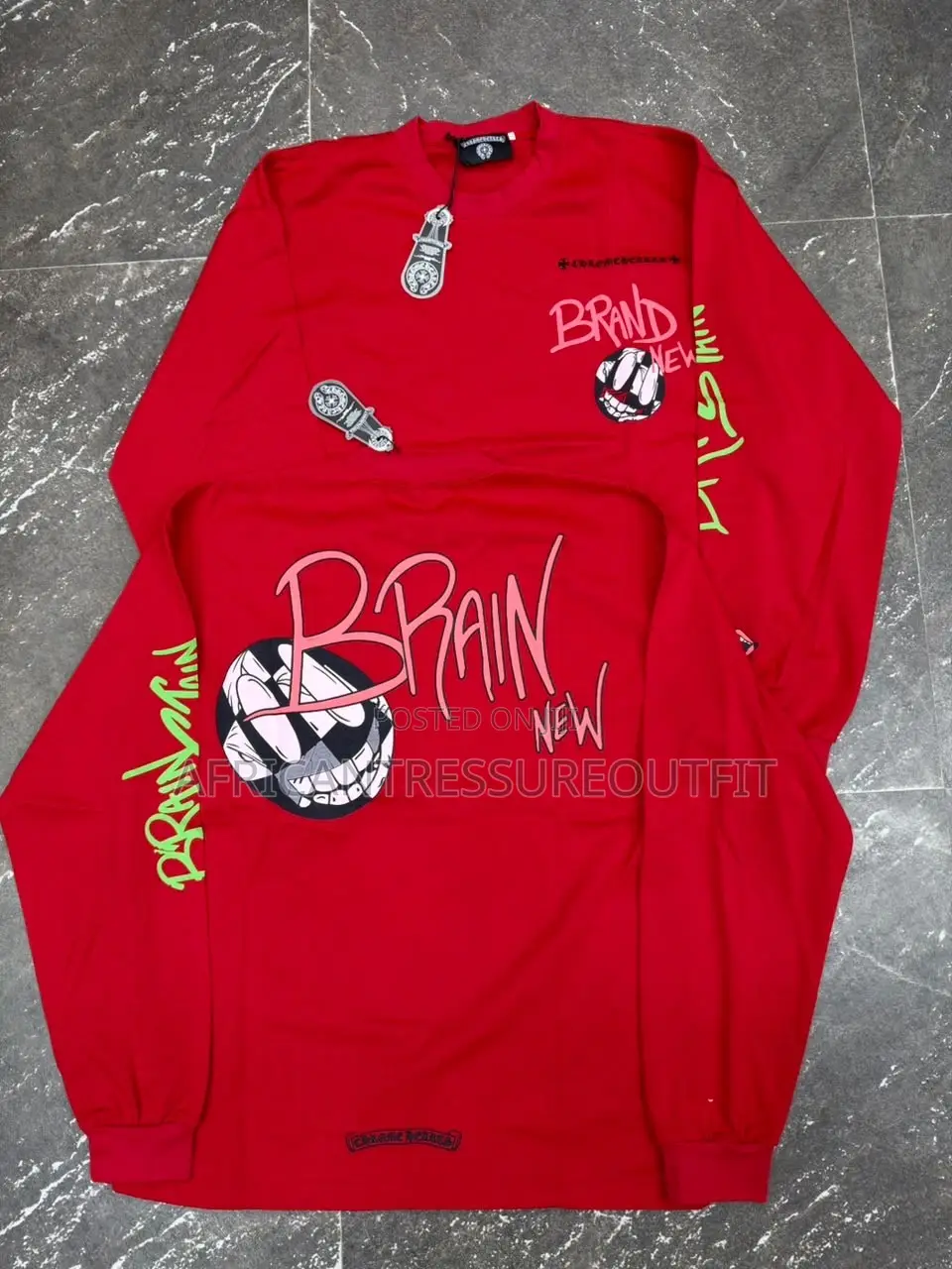 Chrome Heart and Saint Yanity Casual Longsleeve Tshirts | Buy Now