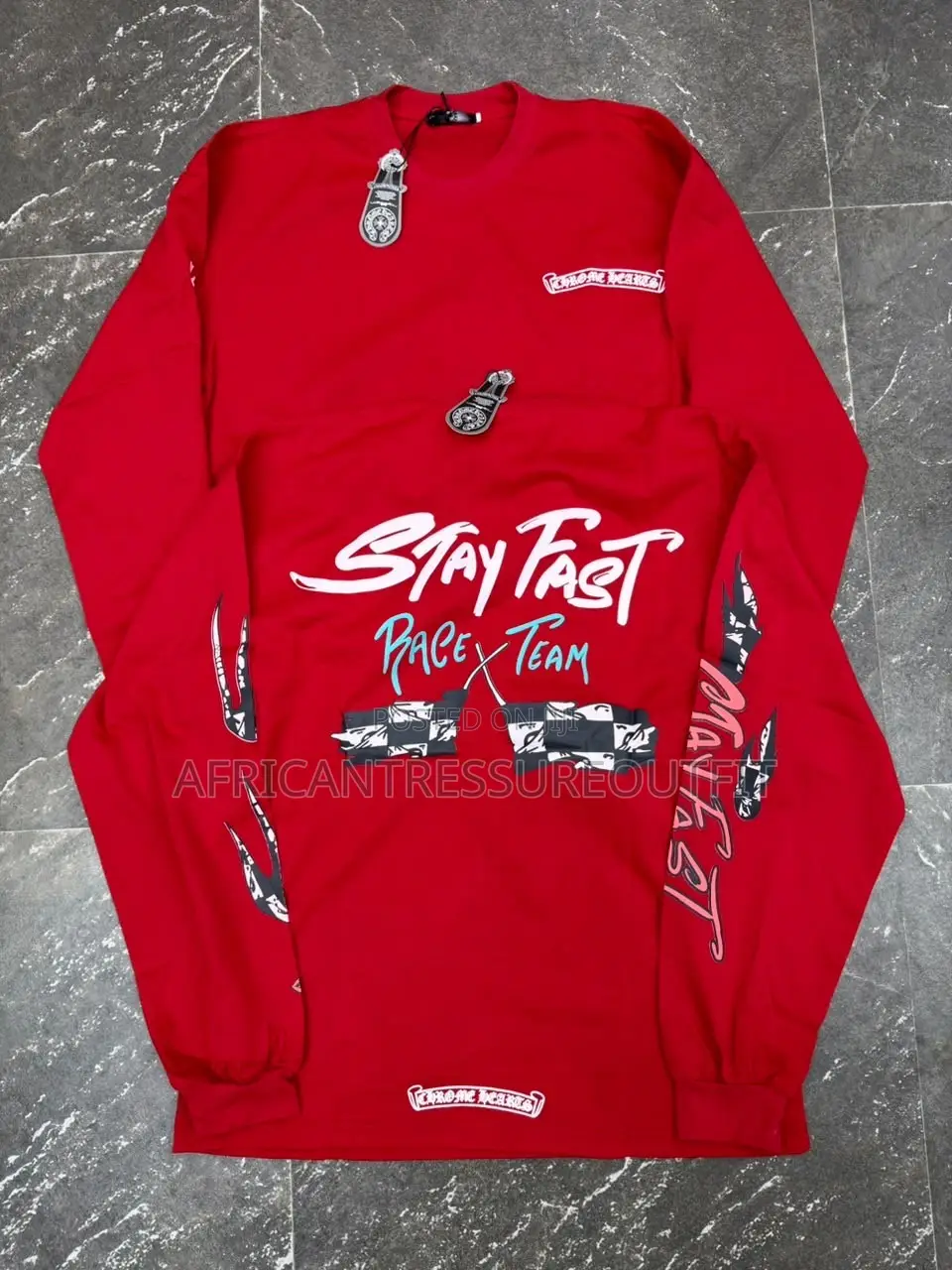 Chrome Heart and Saint Yanity Casual Longsleeve Tshirts | Buy Now